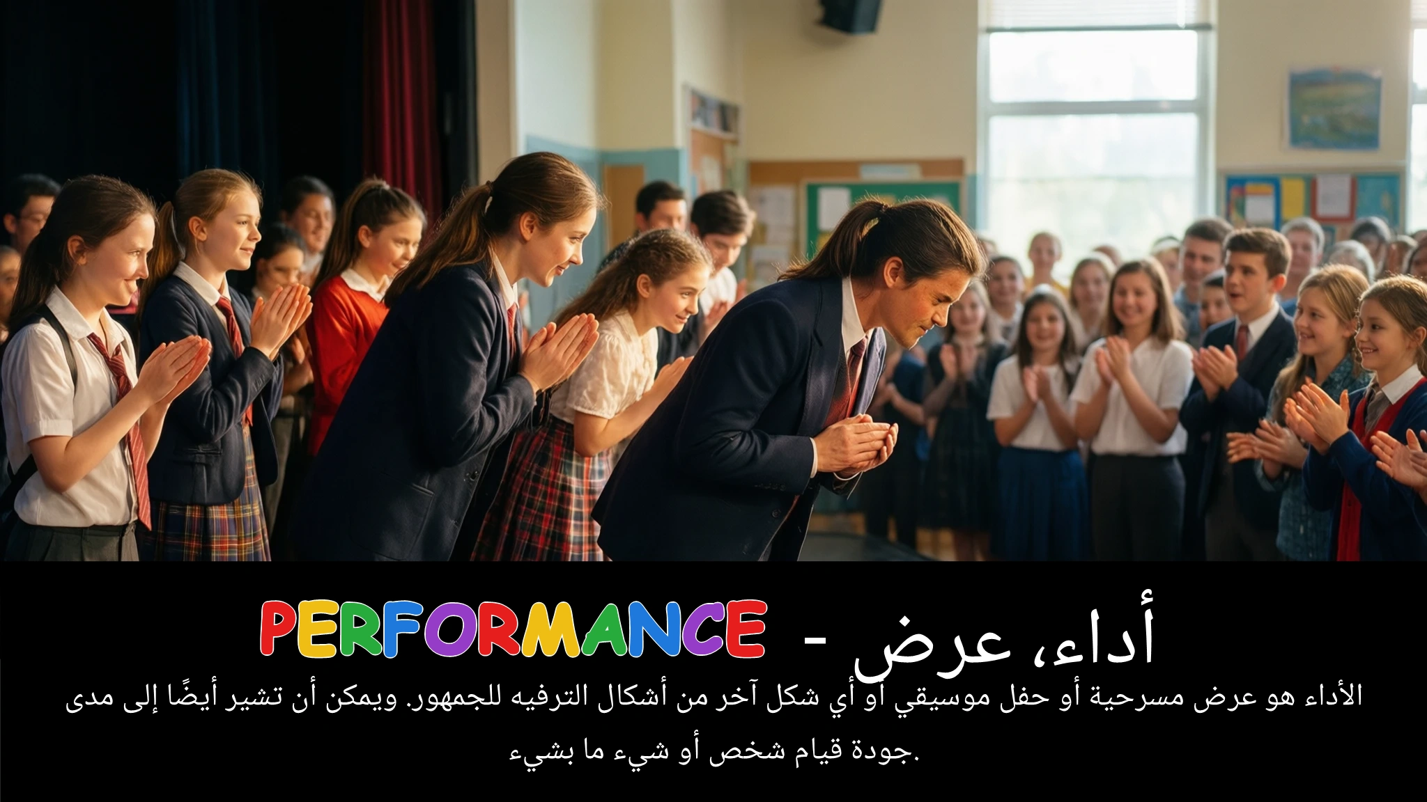 Arabic Illustration for performance